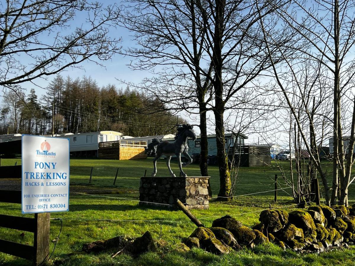 Jungle House No.26 At Three Lochs Holiday Park Newton Stewart Exterior foto